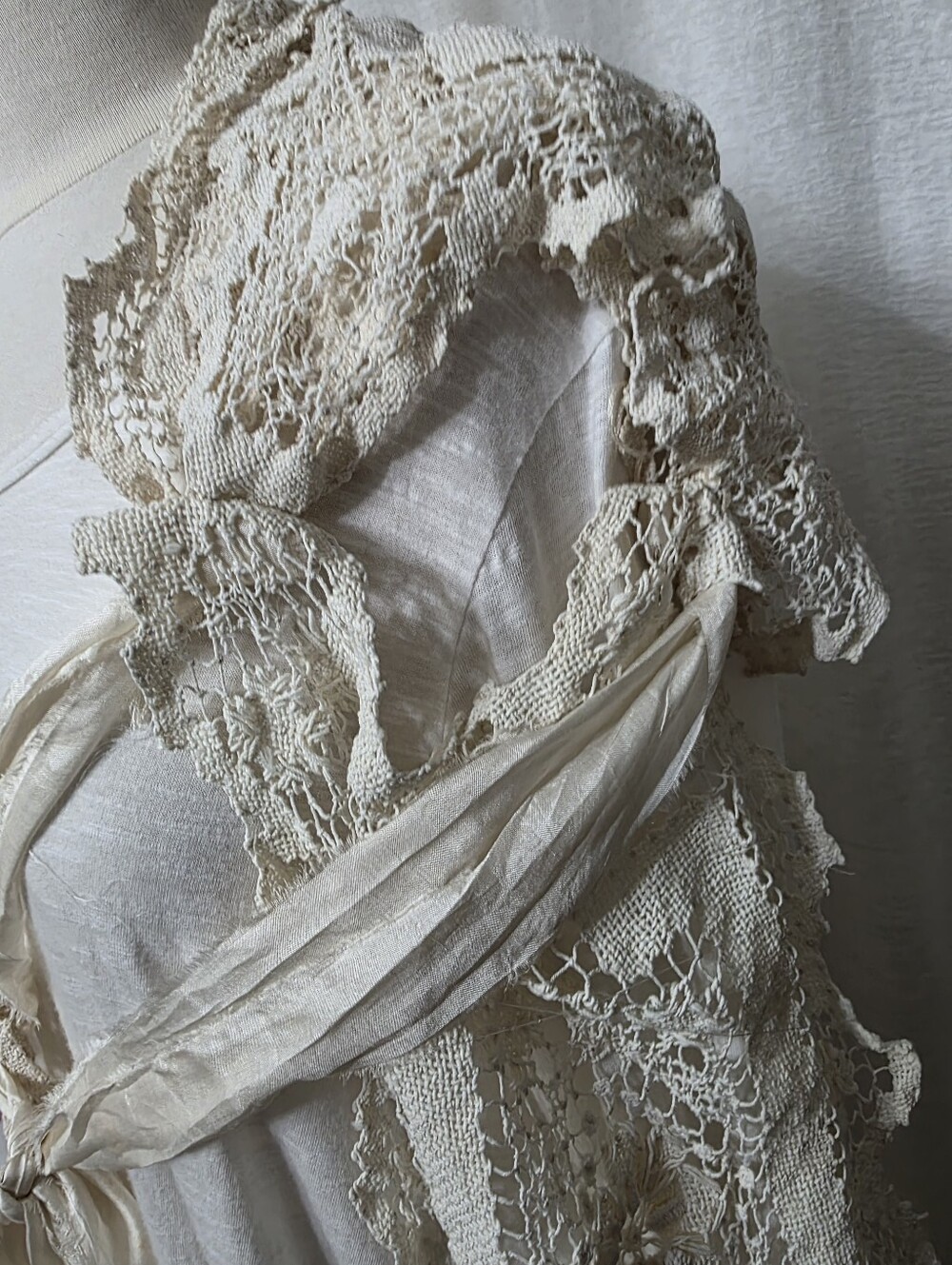 OVERLAY🩷CAPLETT🩷 APRON🩷 MOSSIE ANNA ARTISAN DESIGN NWT - Picture 12 of 16